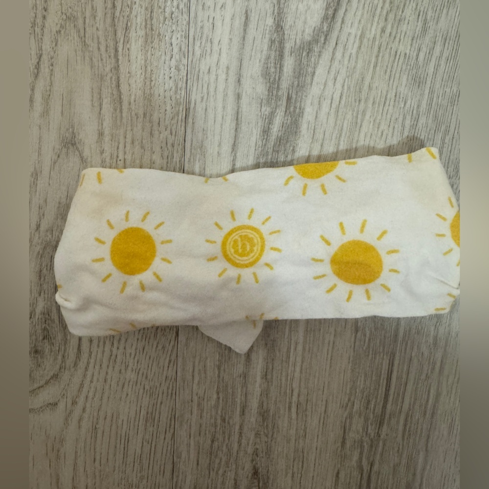 Sunny white and  Yellow Baby Knot Headband by Baby Bling - Picture 2 of 2